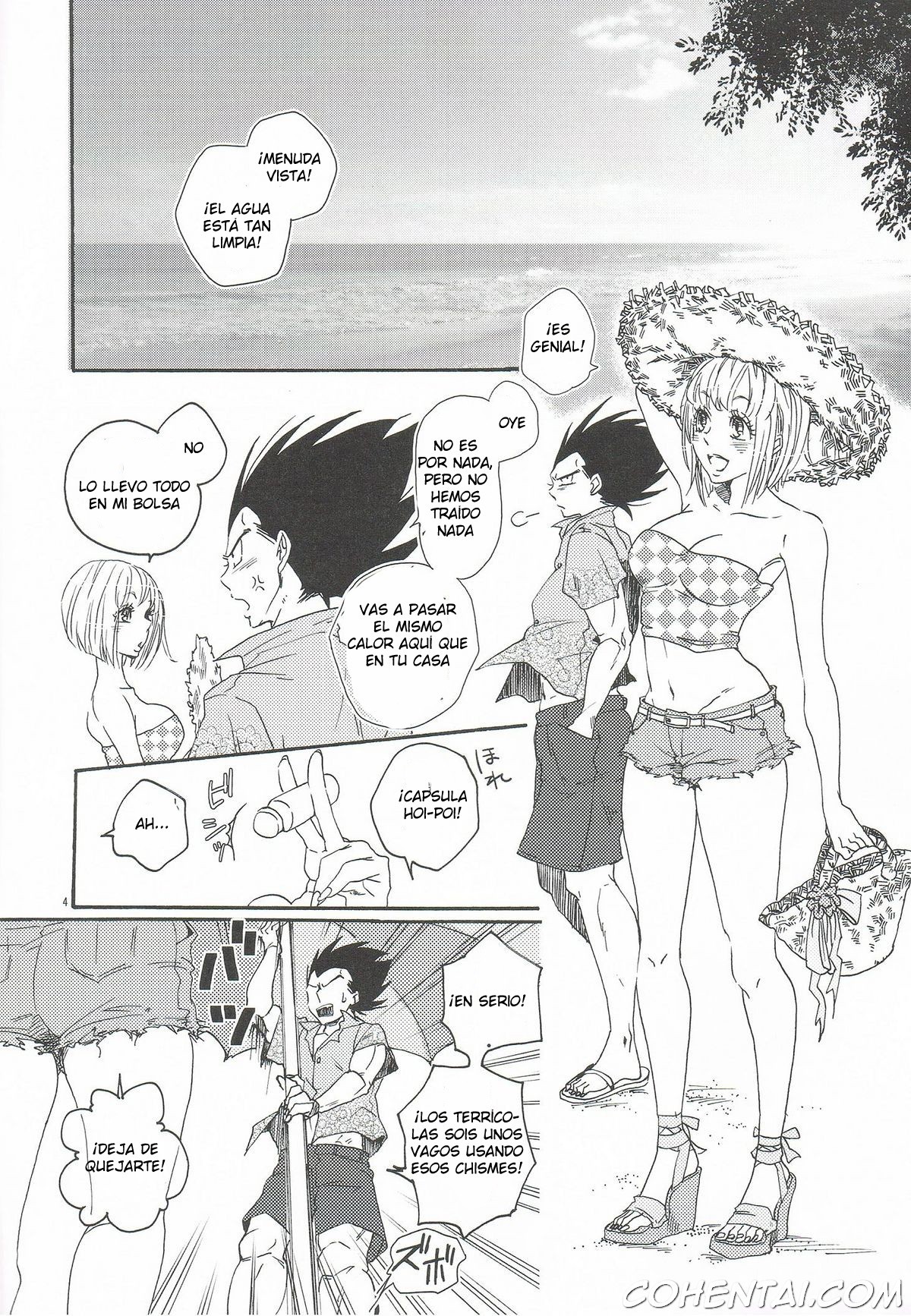 Love Summer (Dragon Ball Z) xxx comics manga porno doujin hentai español sexo 