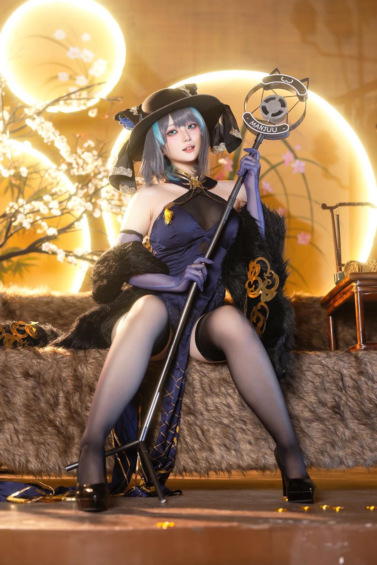 Cosplay 屿鱼 – 金装猫猫头(4)