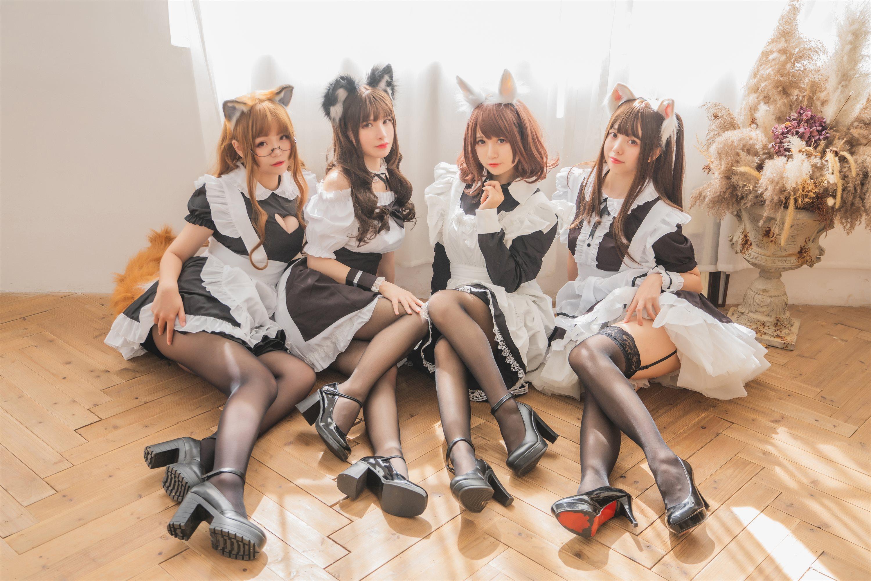 白金Saki-小野妹子w×宅夏×前羽 四人彼女电子档(36)