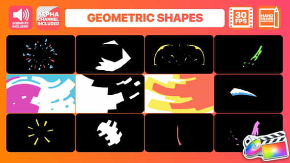 Geometric Shapes | FCPX - VideoHive 24303921