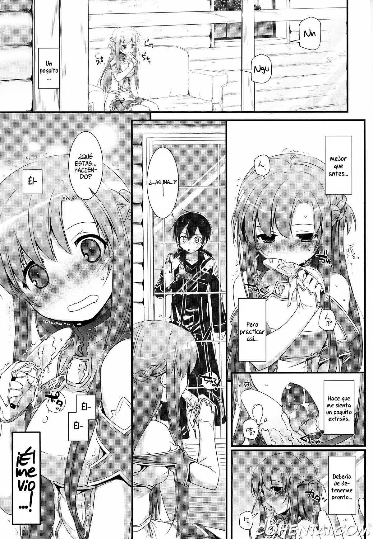 D.L. action 71 (Sword Art Online) xxx comics manga porno doujin hentai español sexo Asuna Yuuki Kazuto Kirigaya | Kirito Sword Art Online