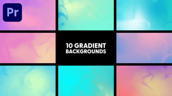 Gradient Backgrounds - VideoHive 43991995
