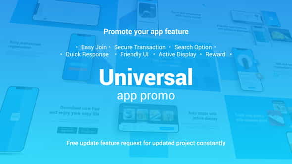 Universal App Promo 60 fps - VideoHive 24188459