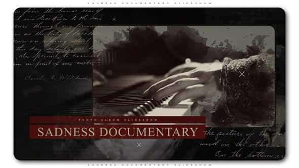 Sadness Documentary Slideshow - VideoHive 21759841