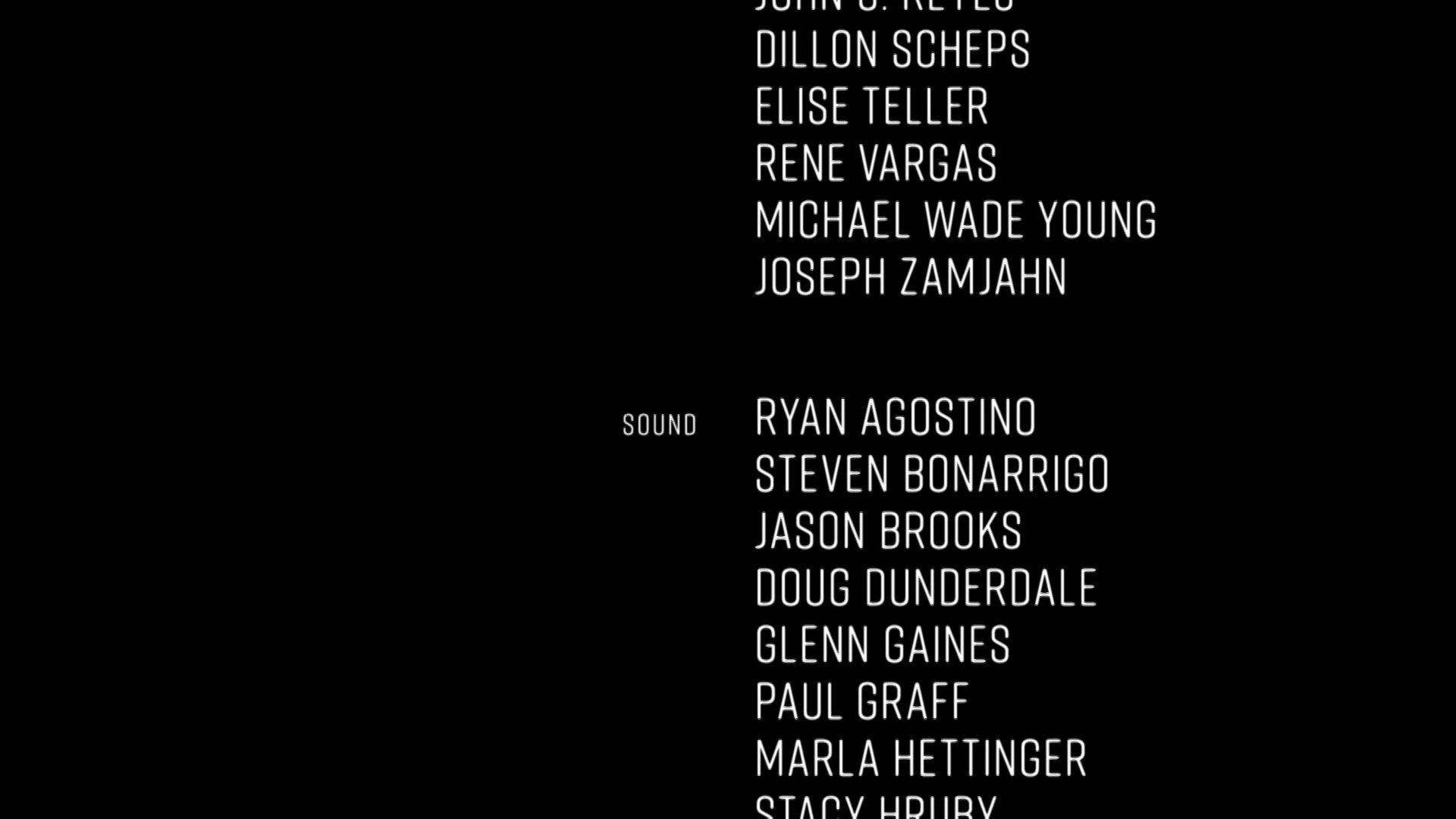 End credits. Movie end credits. Cast credits. Temple end credits фото.