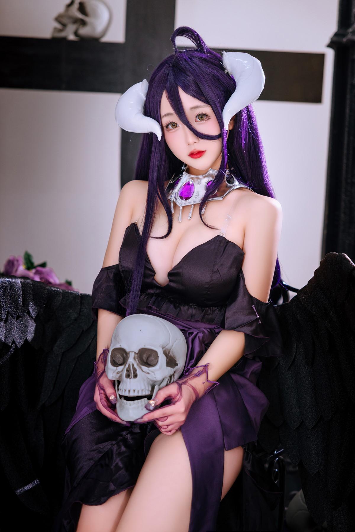Cosplay Rinaijiao日奈娇 雅儿贝德 礼服+钻石(1)