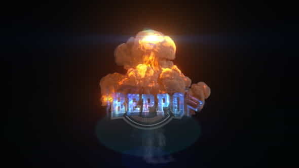 Explosion Glitch Logo - VideoHive 26977426