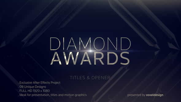 Diamond Awards Opener - VideoHive 22060521