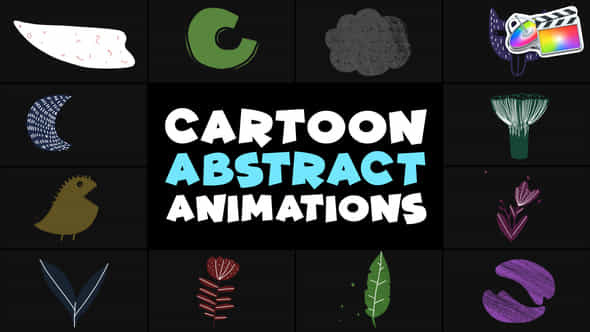 Cartoon Abstract Animations - VideoHive 48614462