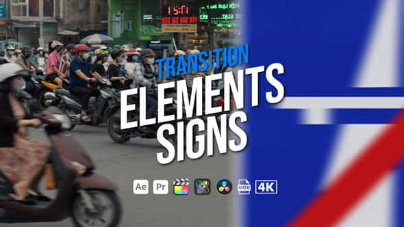 Transition Elements Signs - VideoHive 45404780