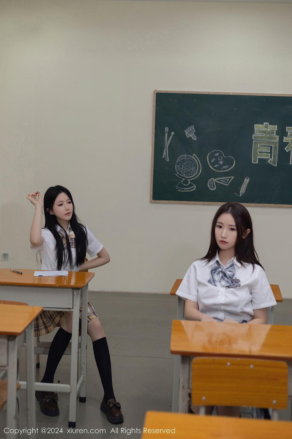 XiuRen秀人网 No.8654 杏子Yada & 鱼子酱Fish(14)