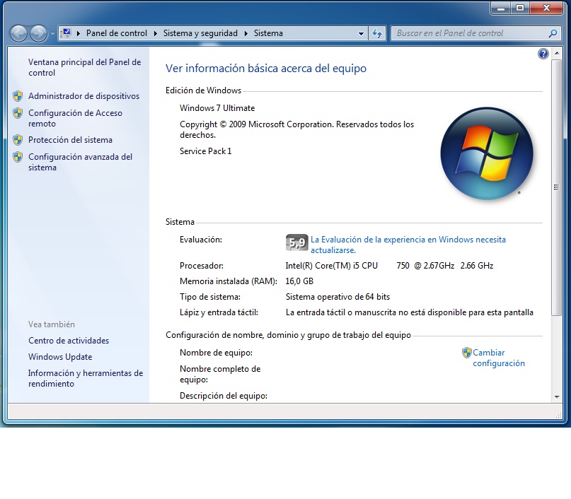 fajBbNyt_o - Windows 7 Ultimate SP1 [32 bits] [Es] [UL-FJ-RG] - Descargas en general