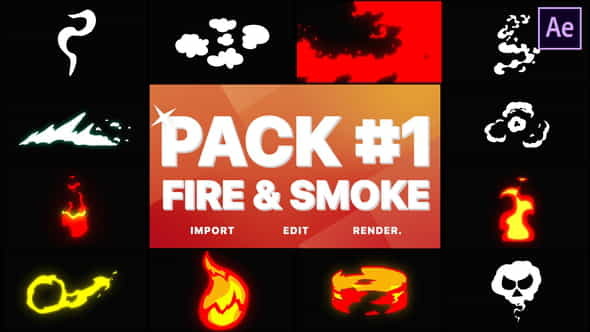 Fire And Smoke Pack 01 - VideoHive 28902538