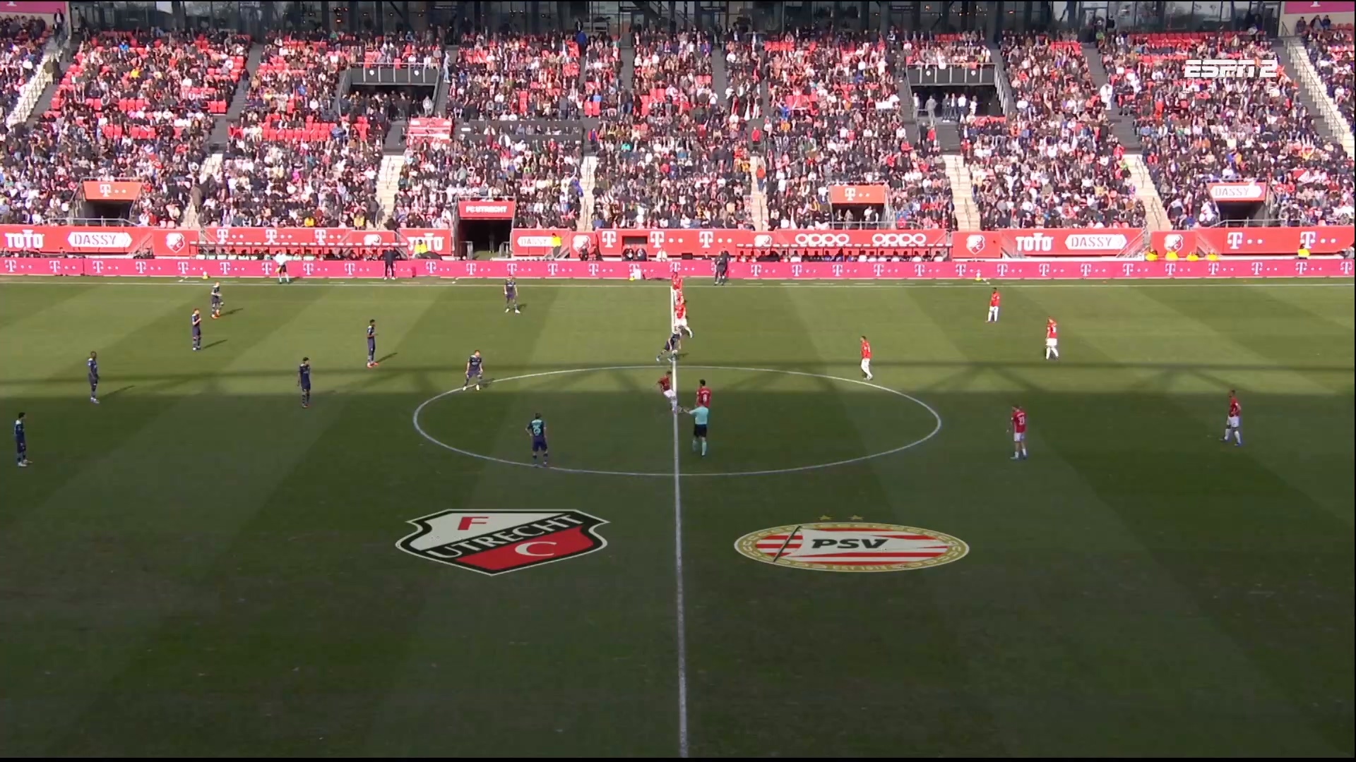 Futbol Eredivisie Fc Utrecht Vs Psv Eindhoven