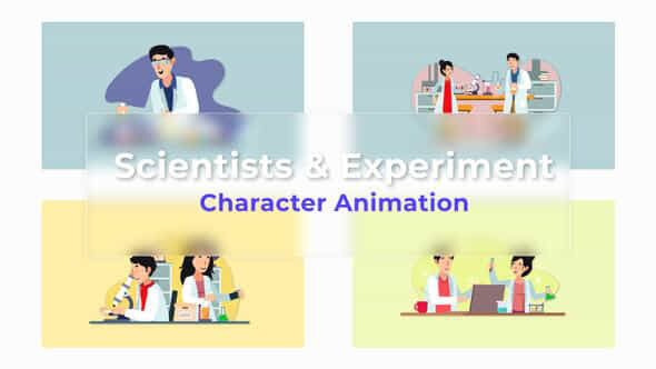 Scientists And Experiment - VideoHive 36766851