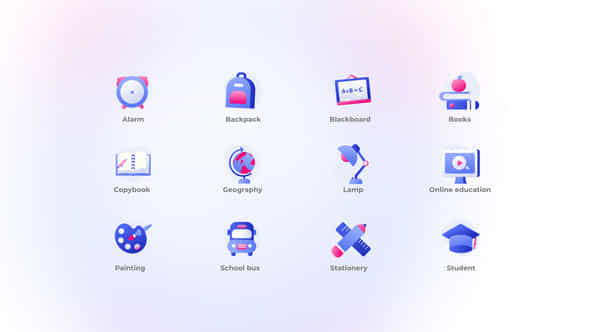 Education - Gradient - VideoHive 47728293