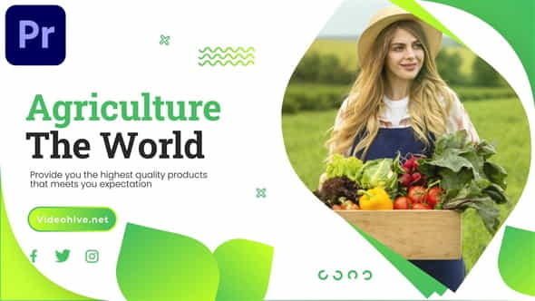 Agriculture Farming Business Promo - VideoHive 32734499