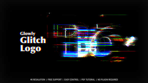 Glitch Logo Reveal - VideoHive 56809810