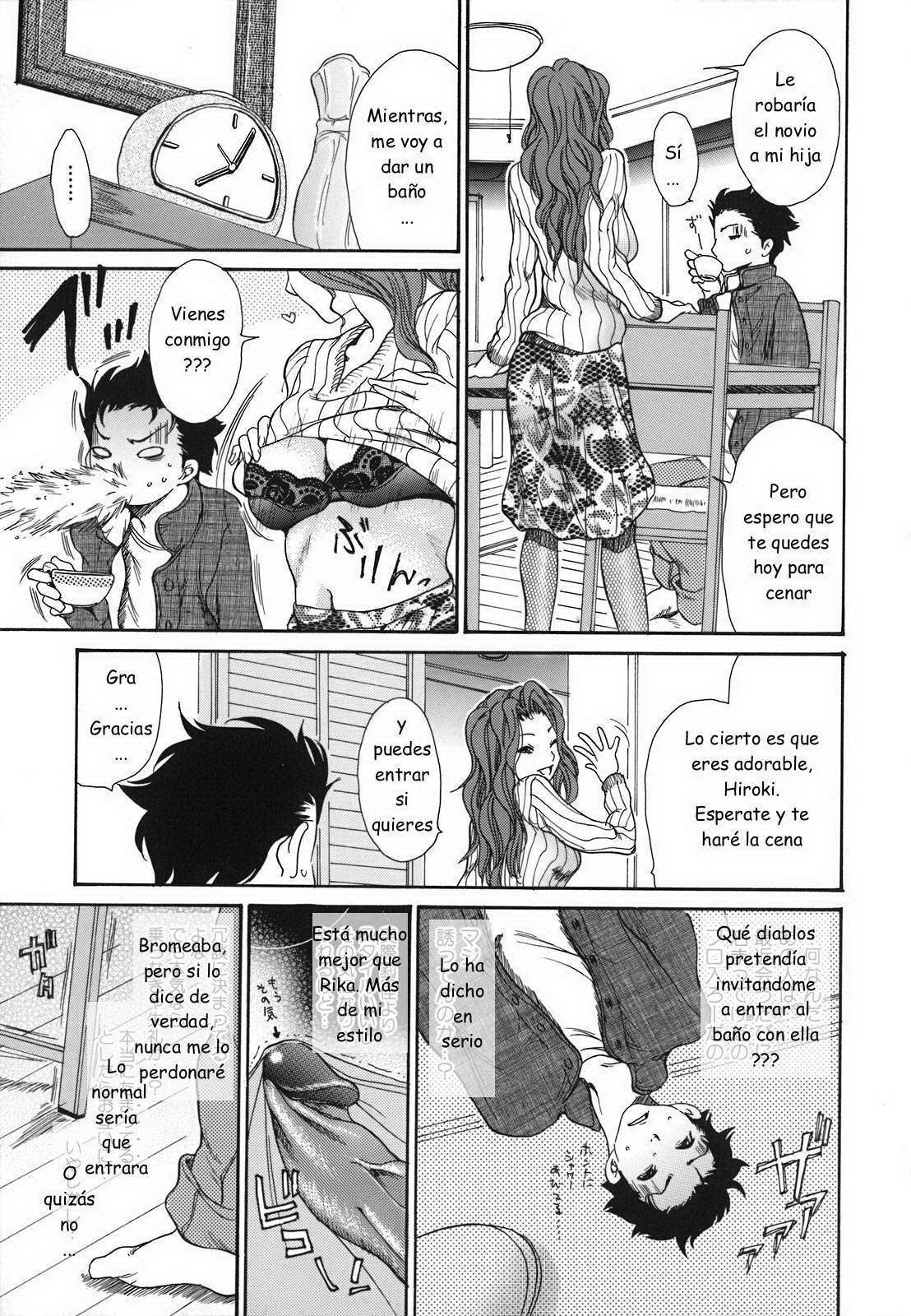 [Aoi Hitori] Uruwashi no Gibo  Mi preciosa suegra (Hitozuma Shiru Mamire) [Spanish] [joselillo]