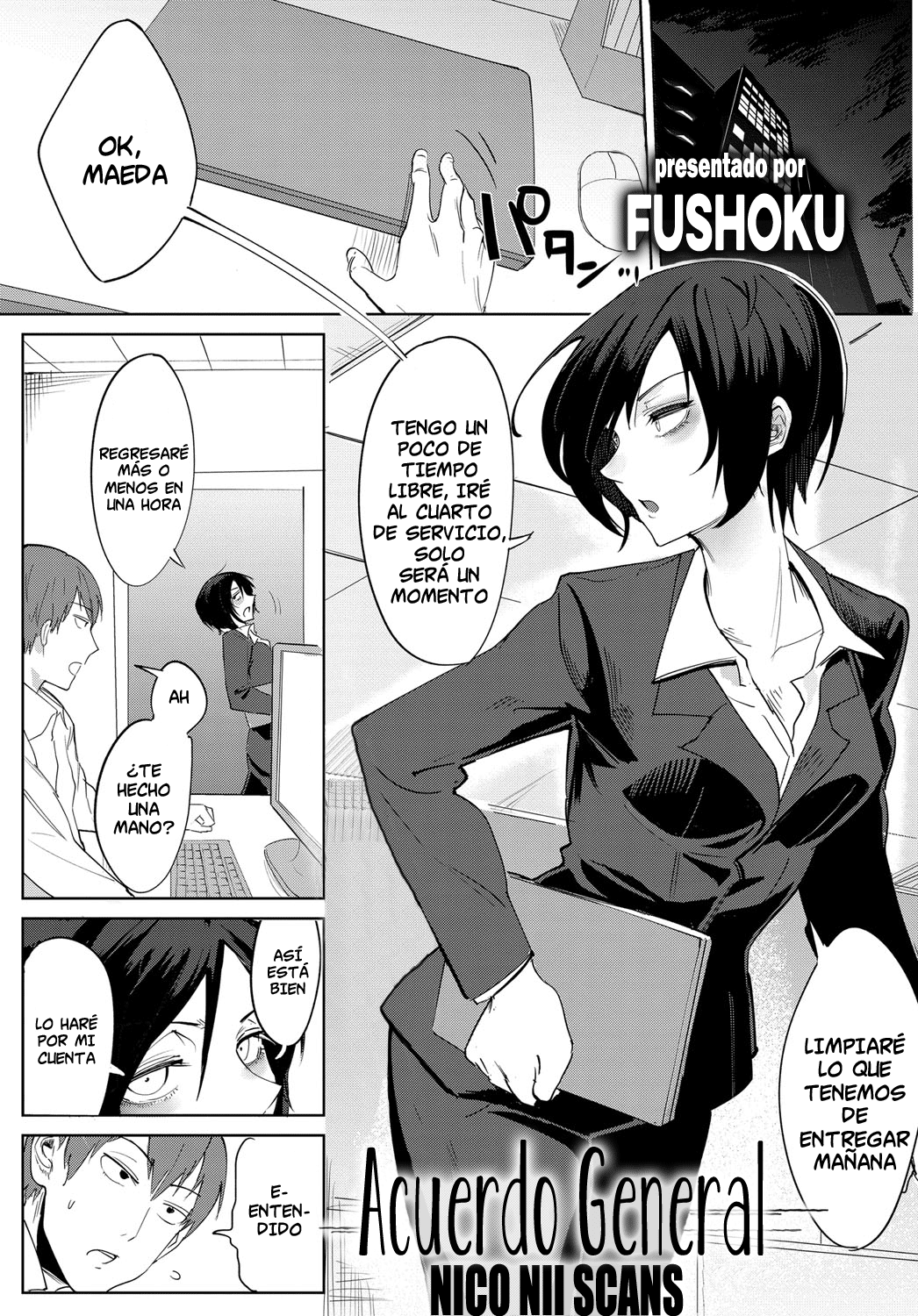 [Fushoku] Tsushin Kiyaku  Acuerdo General (COMIC Anthurium 2018-02) [Spanish] [NicoNiiScans] [Digital]