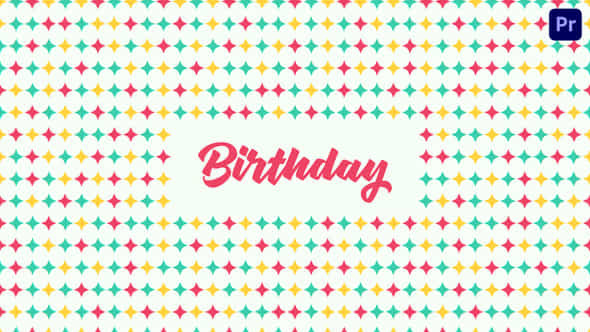 Birthday Backgrounds - VideoHive 40366675