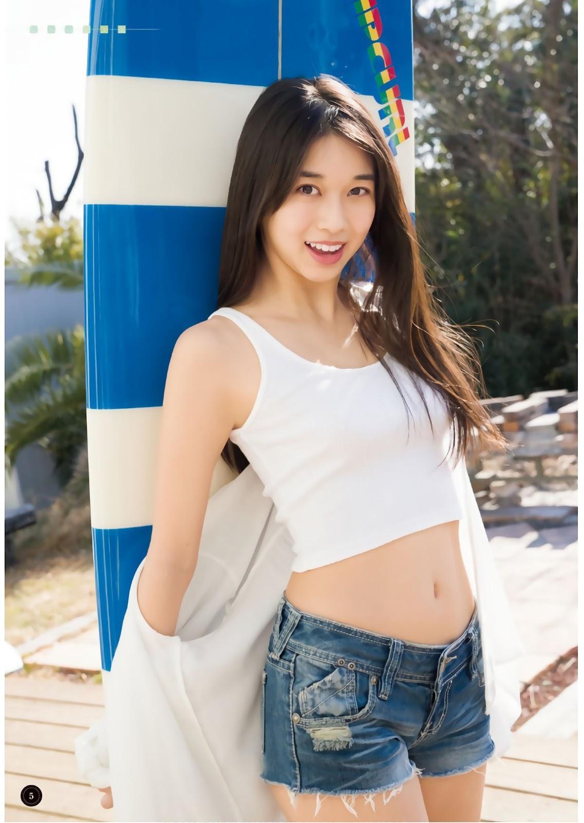 Maria Makino 牧野真莉愛, Shonen Magazine 2019 No.15 (少年マガジン 2019年15号)(5)