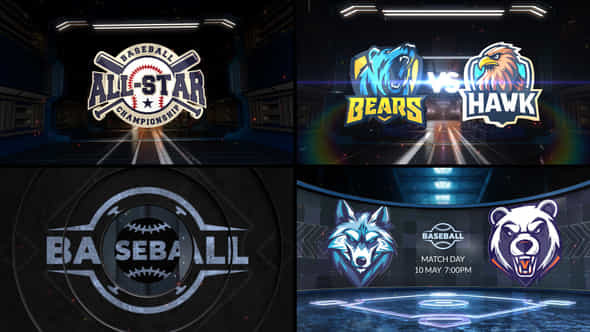 Baseball Vs 4 - VideoHive 58076455