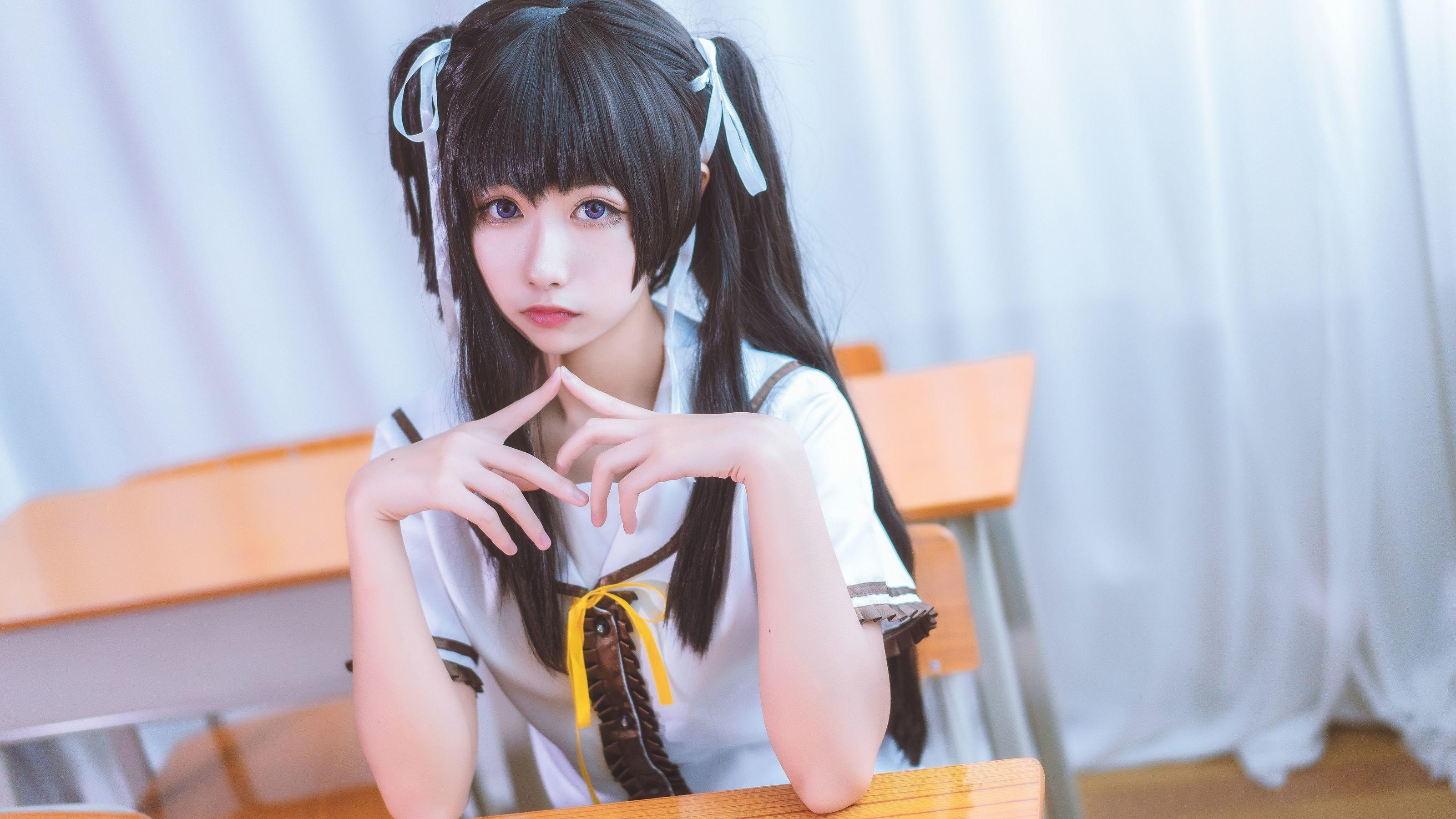 [美女Coser] Momoko葵葵 《铃白》 写真集(18)