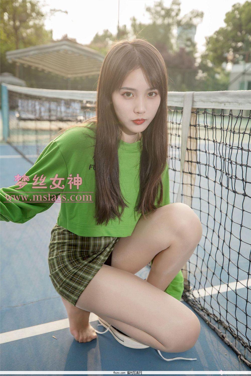 梦丝女神MSLASS - 香萱 网球少女(42)