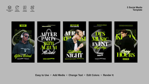 Invitation Instagram Stories - VideoHive 52760676