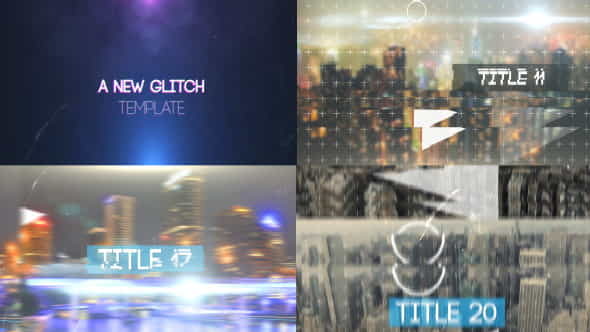 Dynamic Glitch Slideshow - VideoHive 10079499