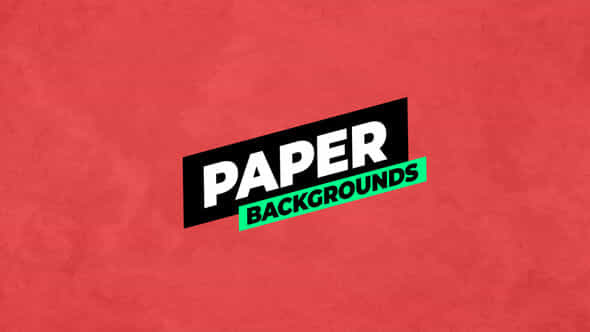 Paper Backgrounds - VideoHive 50935374