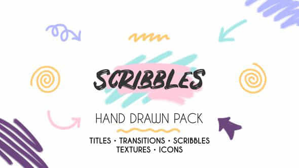 Scribbles. Hand Drawn - VideoHive 36476410