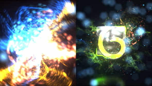 Particles Blast Logo Reveal - VideoHive 25607919