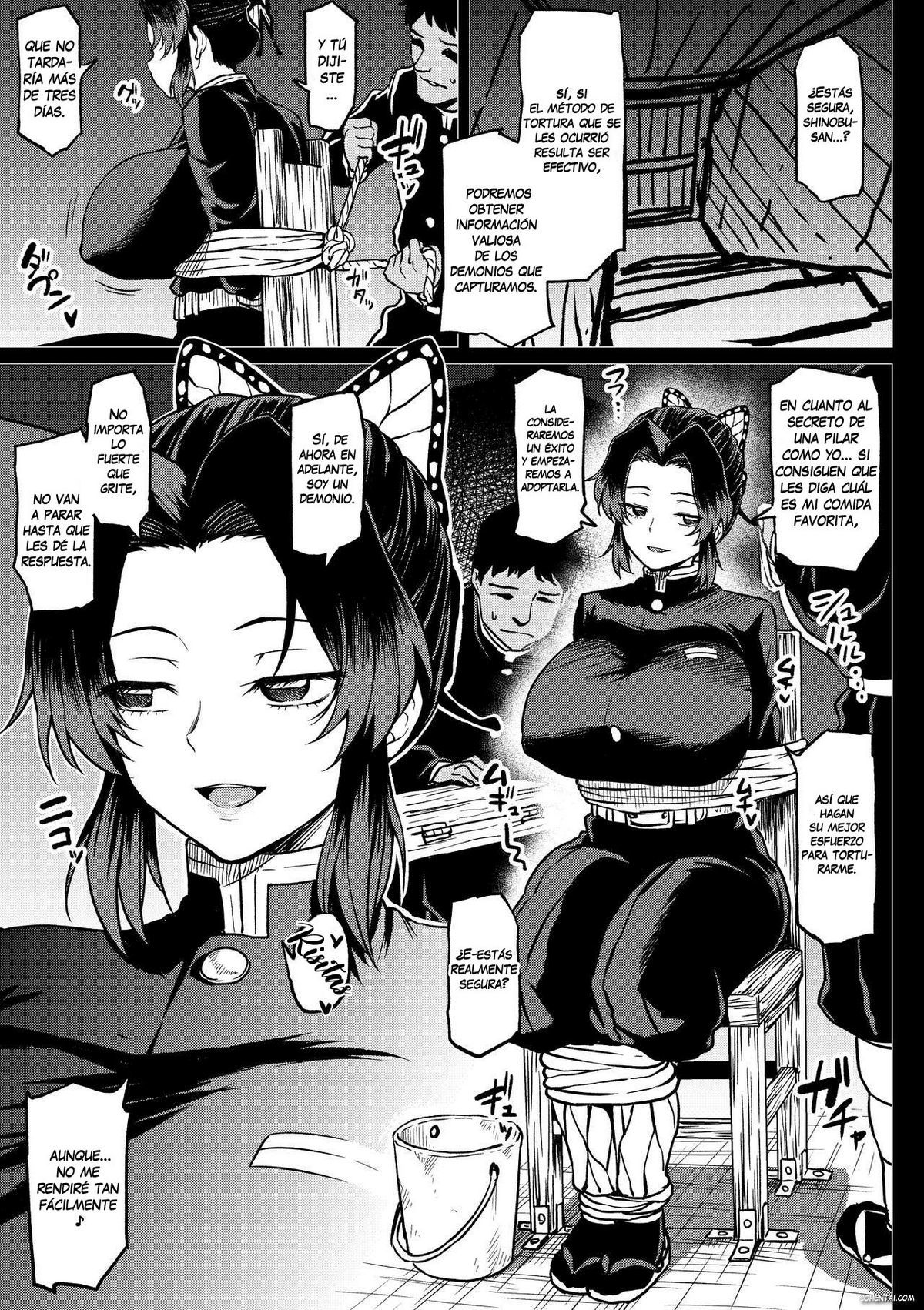 Shinobu-san no Goumon Shiken (Kimetsu no Yaiba) xxx comics manga porno doujin hentai español sexo 