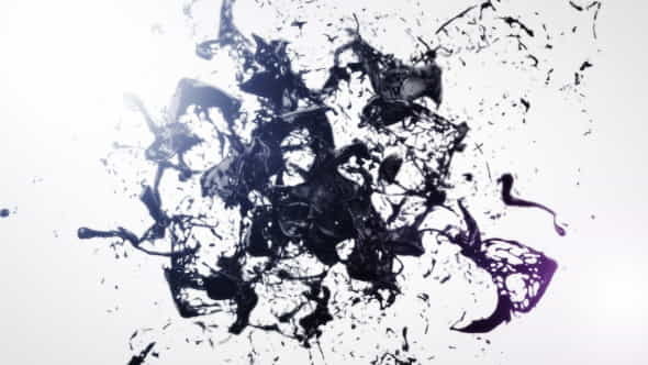 Black Liquid Logo Reveal - VideoHive 7364737