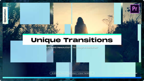 Unique Transitions - VideoHive 34321023