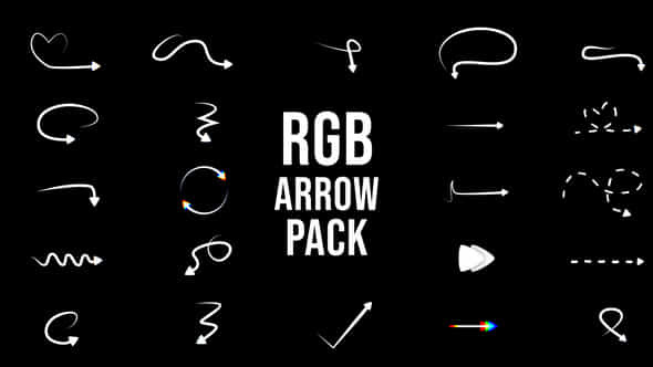 Rgb Arrow Pack - VideoHive 51146162