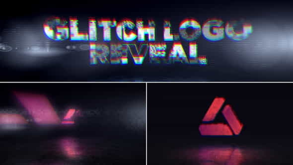 Glitch Logo Reveal - VideoHive 29107887