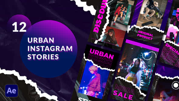 Urban Style Stories - VideoHive 34393568