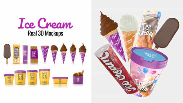 Ice Cream Real - VideoHive 45915994