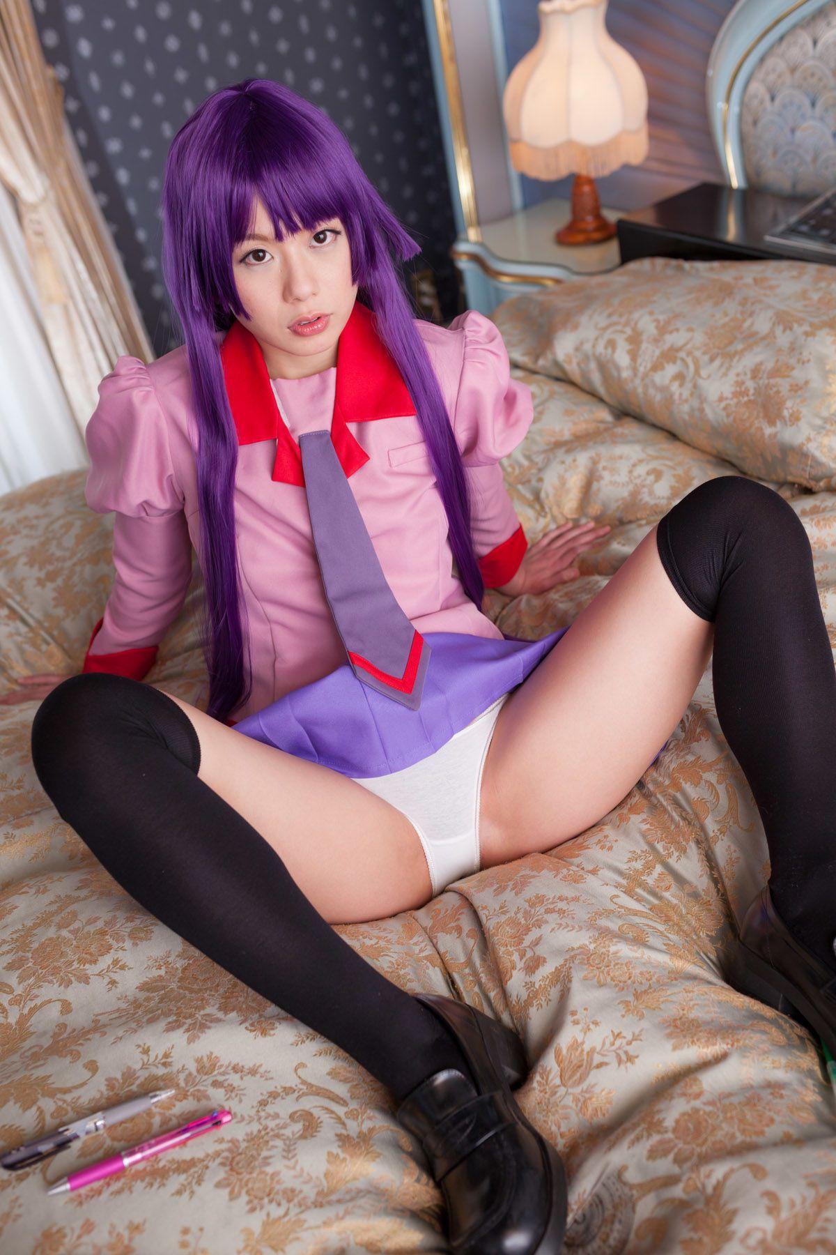 相沢恋 (相泽恋) 《Bakemonogatari(化物語)》Senjougahara Hitagi [@factory] 写真集(78)