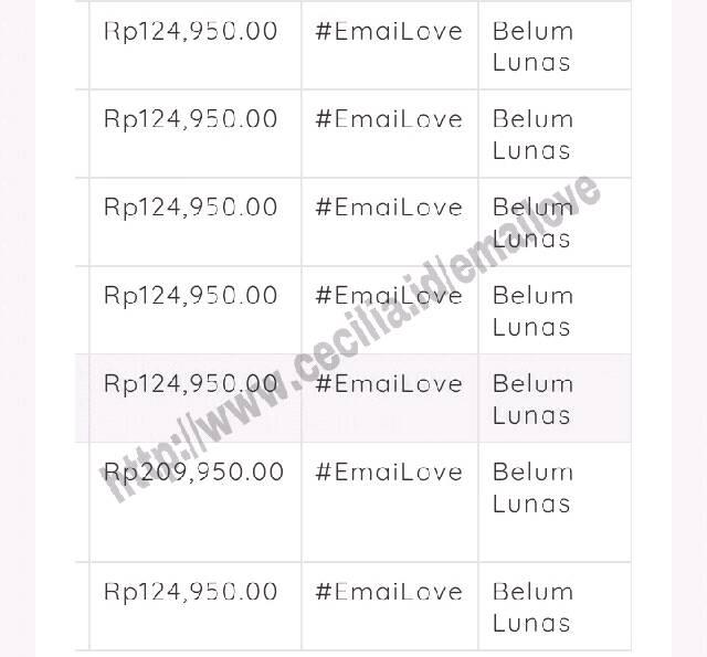 Penjualan #EmaiLove