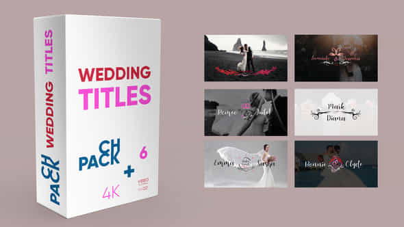 Wedding Titles - VideoHive 36821757