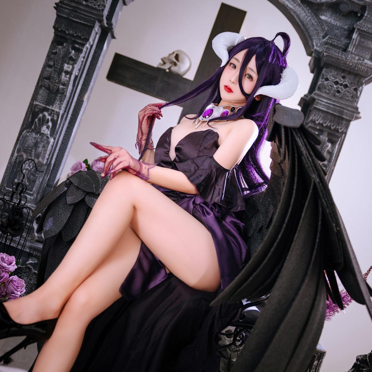 Cosplay Rinaijiao日奈娇 雅儿贝德 礼服+钻石(12)