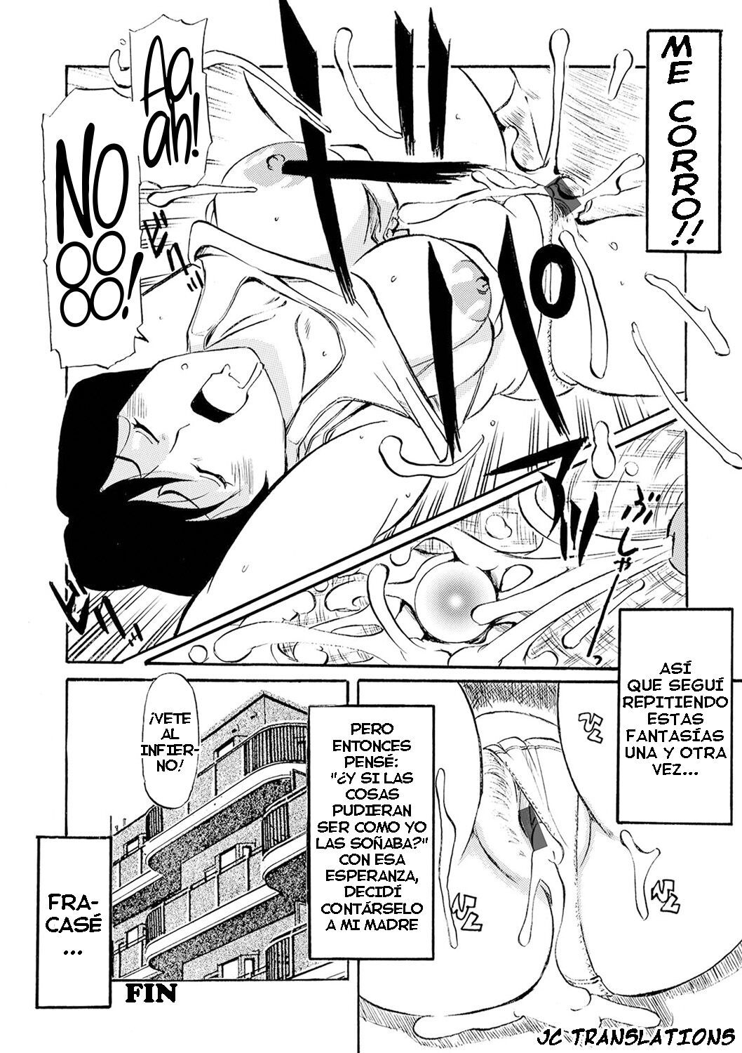 [Fujisawa Tatsurou] Haha Shiri ni Hamaru  Me Estoy Volviendo Adicto al Culo de mi Madre (WEB Ban COMIC Gekiyaba! Vol. 144) [Spanish] [J.C. Translations]