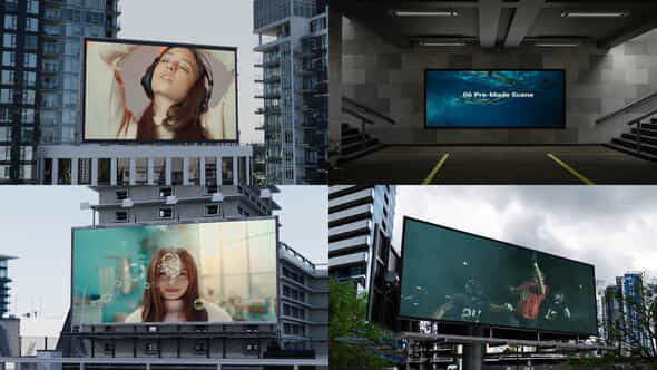 Billboard Mockup Promo - VideoHive 56556466