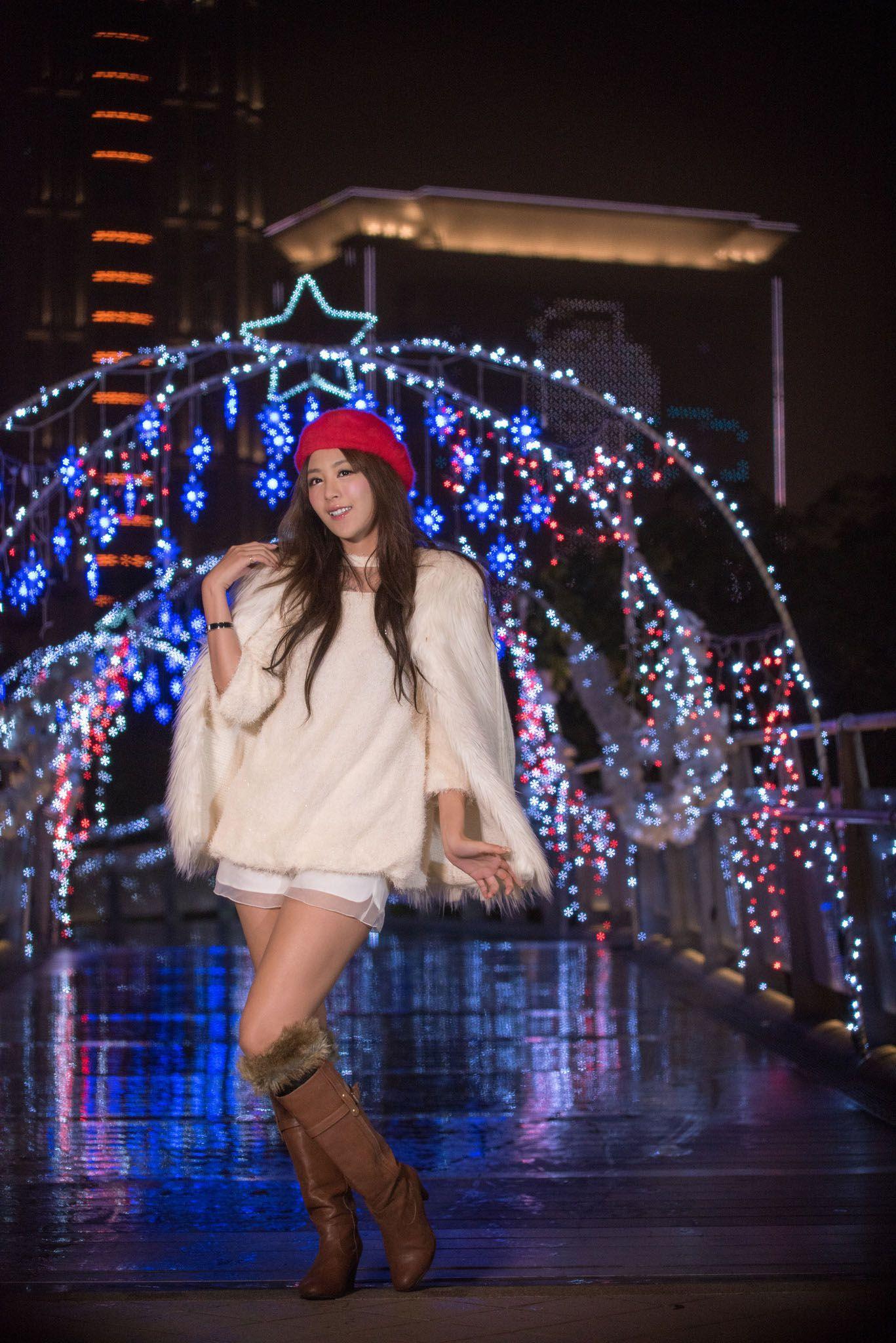 台湾美女夏晴MISO《圣诞外拍》写真集(48)