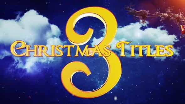 Christmas Titles 3 - VideoHive 13795169
