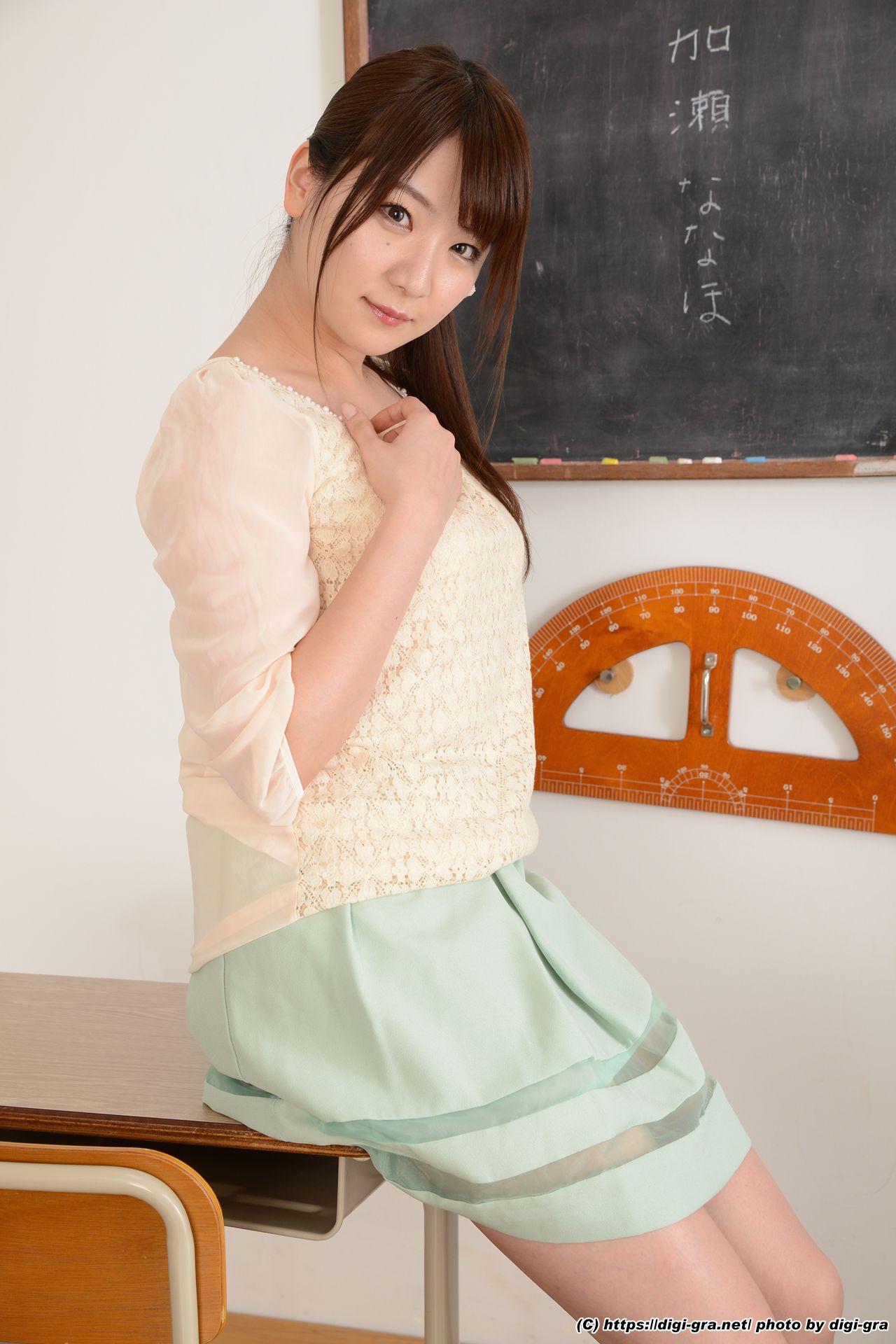 [Digi-Gra] Nanaho Kase 加瀬ななほ Photoset 01 写真集(11)